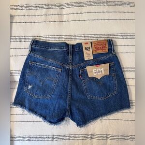 Levi’s 501 women’s cut off shorts